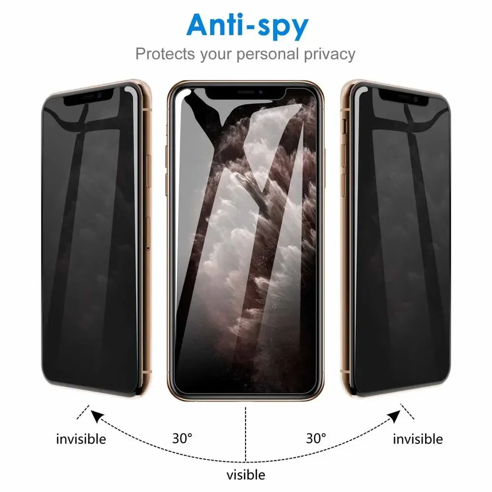 NIB JETech Privacy Screen Protector iPhone 11 Pro/X/XS 5.8” 2-Pack 1052-SP-4